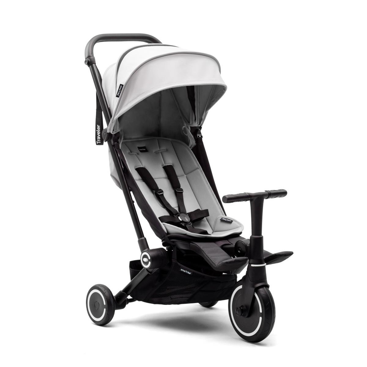 SmarTrike Traveler Hepsi Bir Arada Aktif Kabin Boy Bebek Arabası ve Bisiklet (6 Ay – 4 Yaş) - Everes 