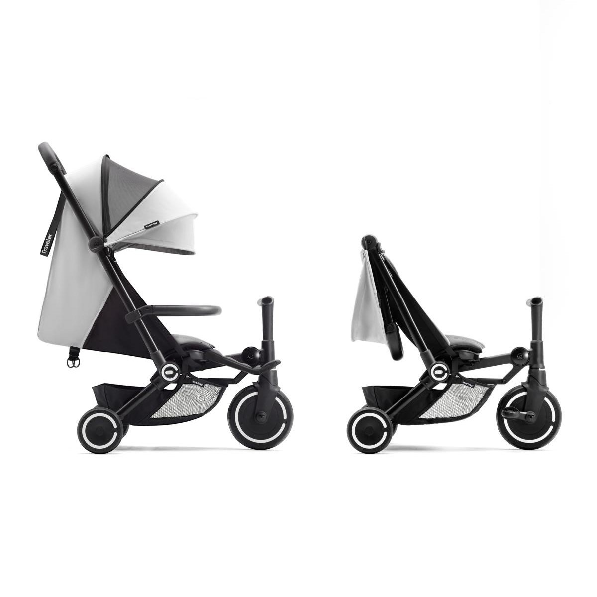 SmarTrike Traveler Hepsi Bir Arada Aktif Kabin Boy Bebek Arabası ve Bisiklet (6 Ay – 4 Yaş) - Everes 