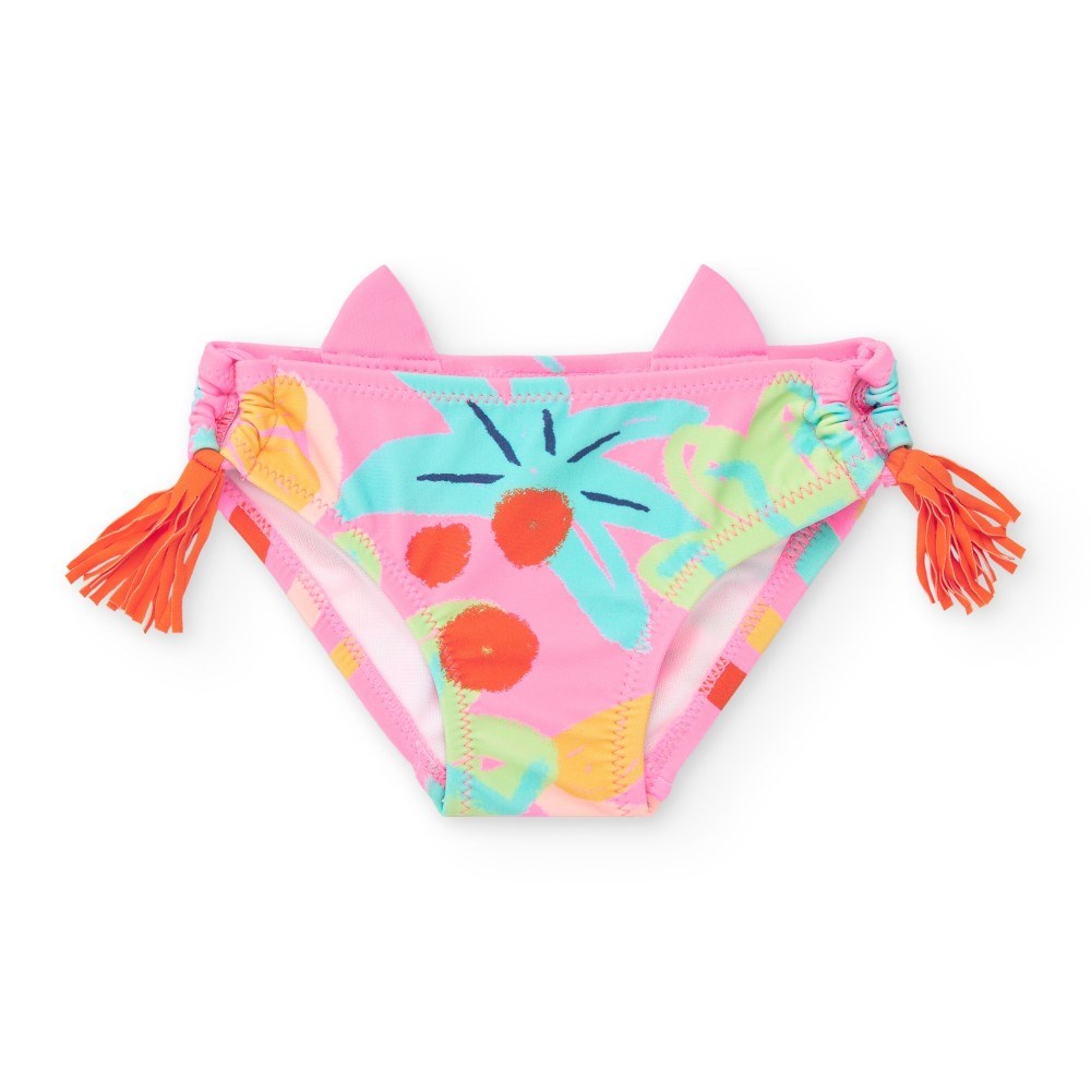 Tuc Tuc Yazlık Kız Bikini Altı Pembe