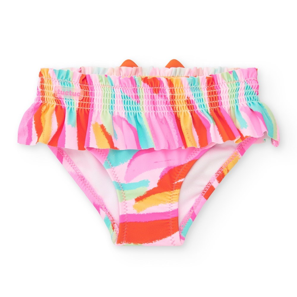 Tuc Tuc Yazlık Kız Bikini Altı Pembe