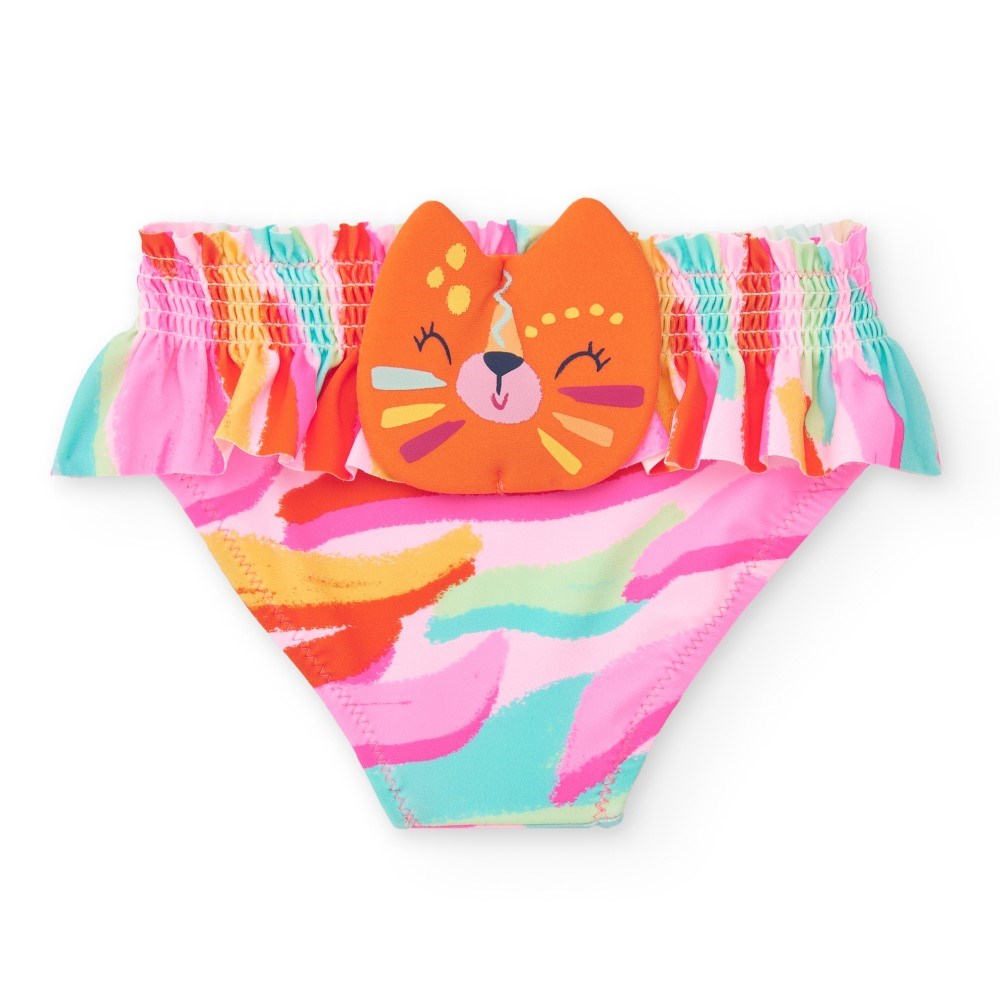 Tuc Tuc Yazlık Kız Bikini Altı Pembe