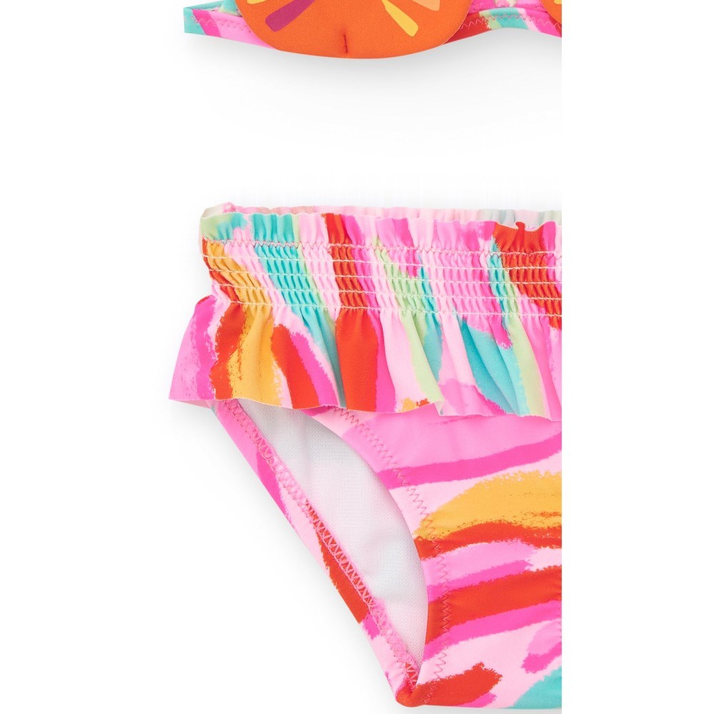 Tuc Tuc Yazlık Kız Bikini Pembe