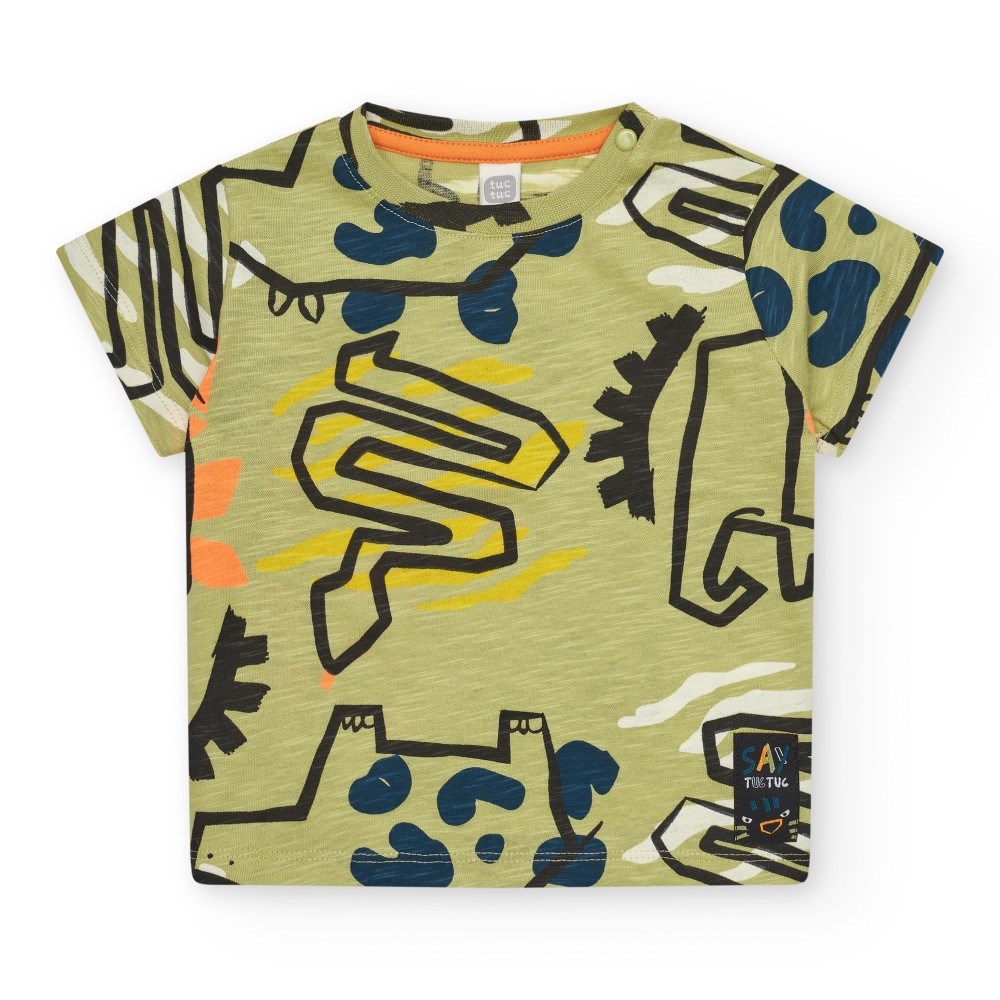 Tuc Tuc Erkek T-shirt Şort 2'li Set Yeşil