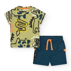 Tuc Tuc Erkek T-shirt Şort 2'li Set