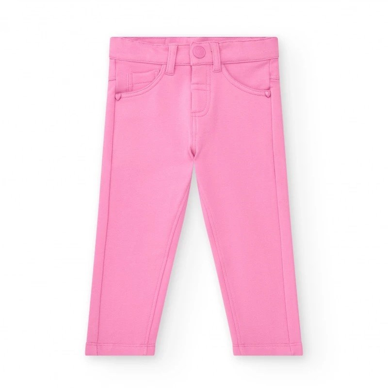 Tuc Tuc Yazlık Kız Çocuk Tayt Pantolon Pembe