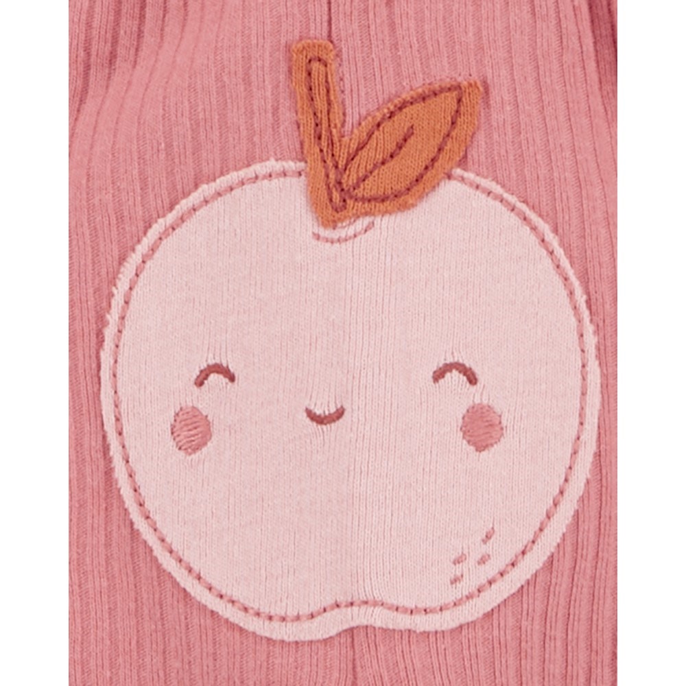 Carter's Layette Kız Bebek Body Pantolon 3'ü Set Pembe