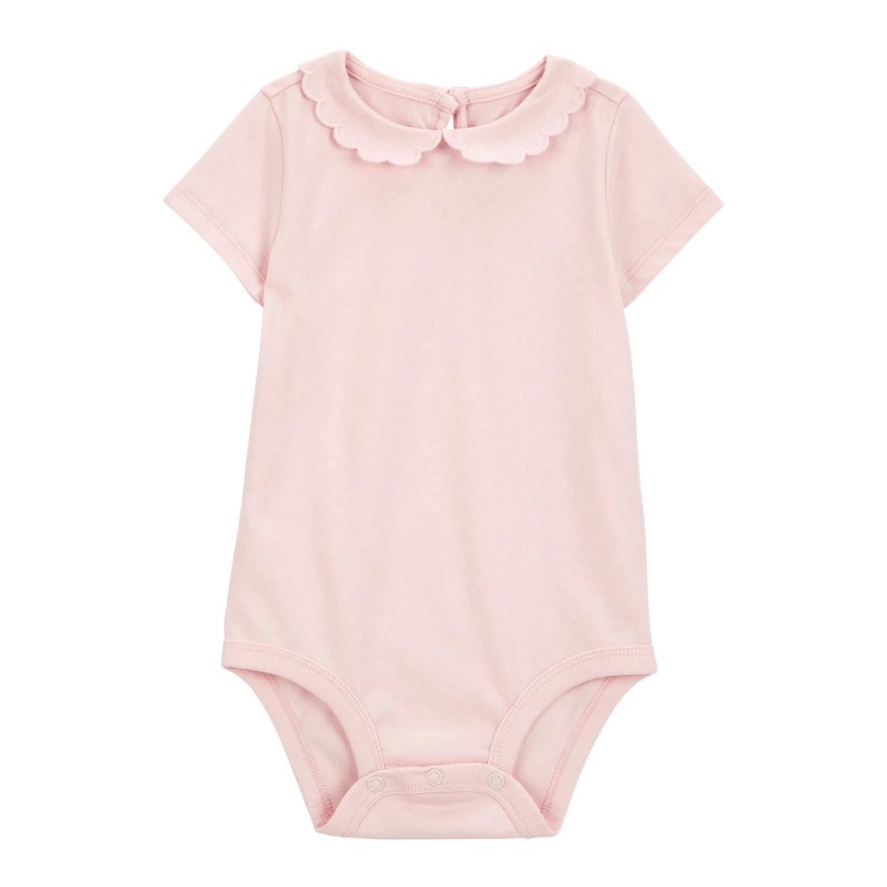 Carter's Layette Kız Bebek Kısa Kollu Body Pembe