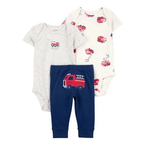 Carter's Layette Erkek Bebek Body Pantolon 3'ü Set