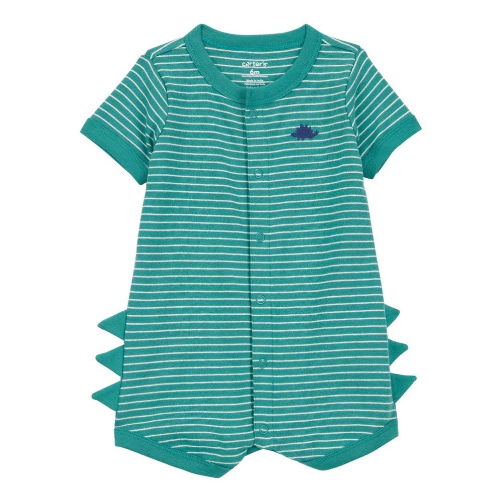 Carter's Erkek Bebek Romper Tulum Yeşil
