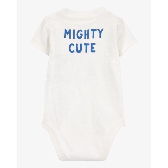 Carter's Erkek Bebek Body Pantolon 2'li Set Beyaz