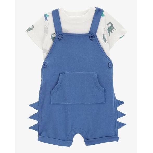 Carter's Erkek Bebek Salopet 2'li Set Mavi