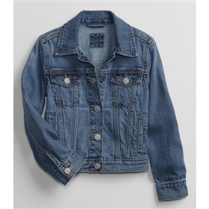 GAP Kız Çocuk Icon Denim Washwell™ Ceket