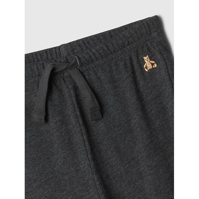 GAP Erkek Bebek Brannan Bear İşlemeli Pull-On Jogger Eşofman Altı Gri