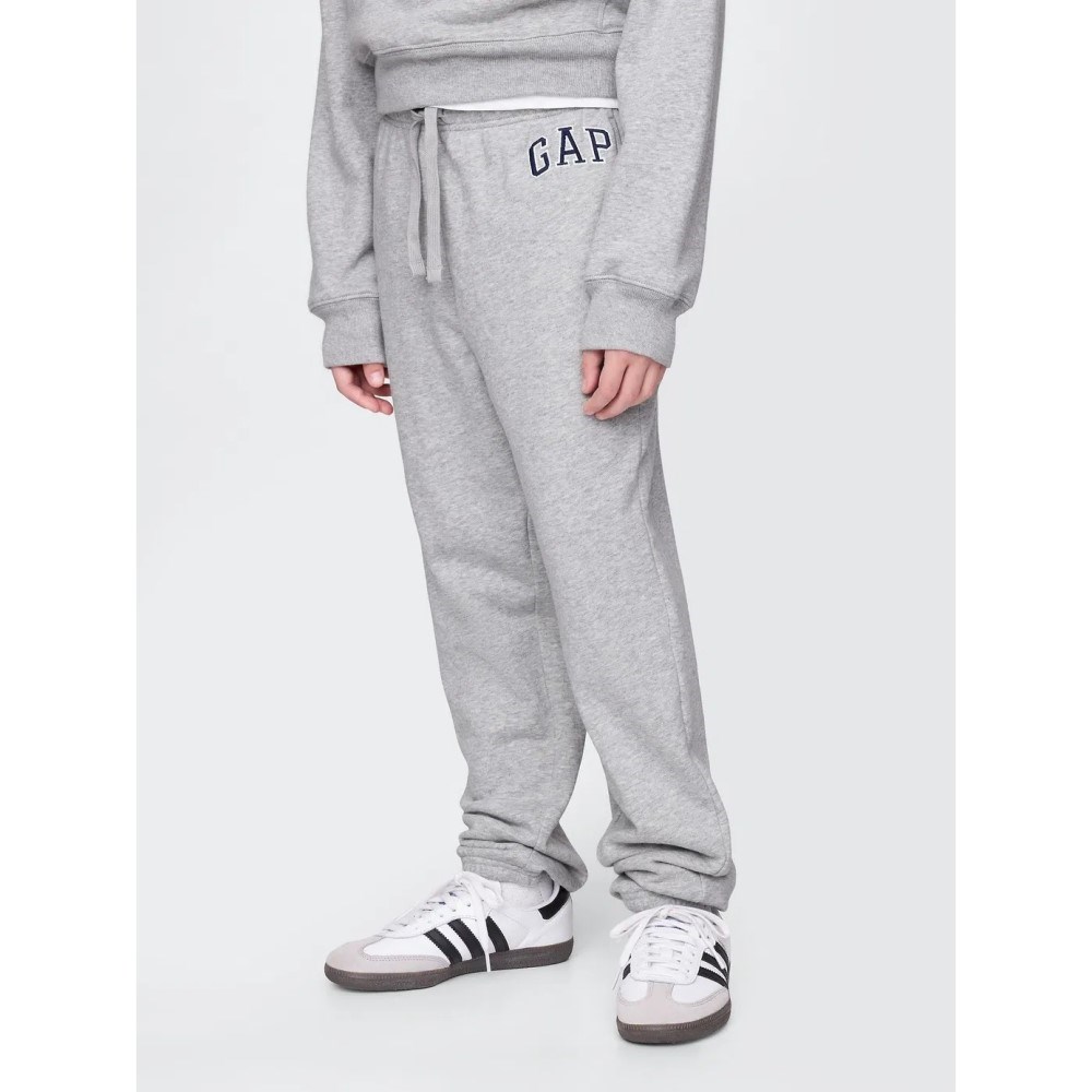 GAP Logo Erkek Çocuk Relaxed  Eşofman Altı Gri