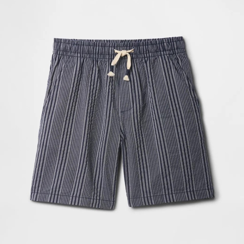 GAP Erkek Çocuk Relaxed Pull-On Şort Koyu Mavi