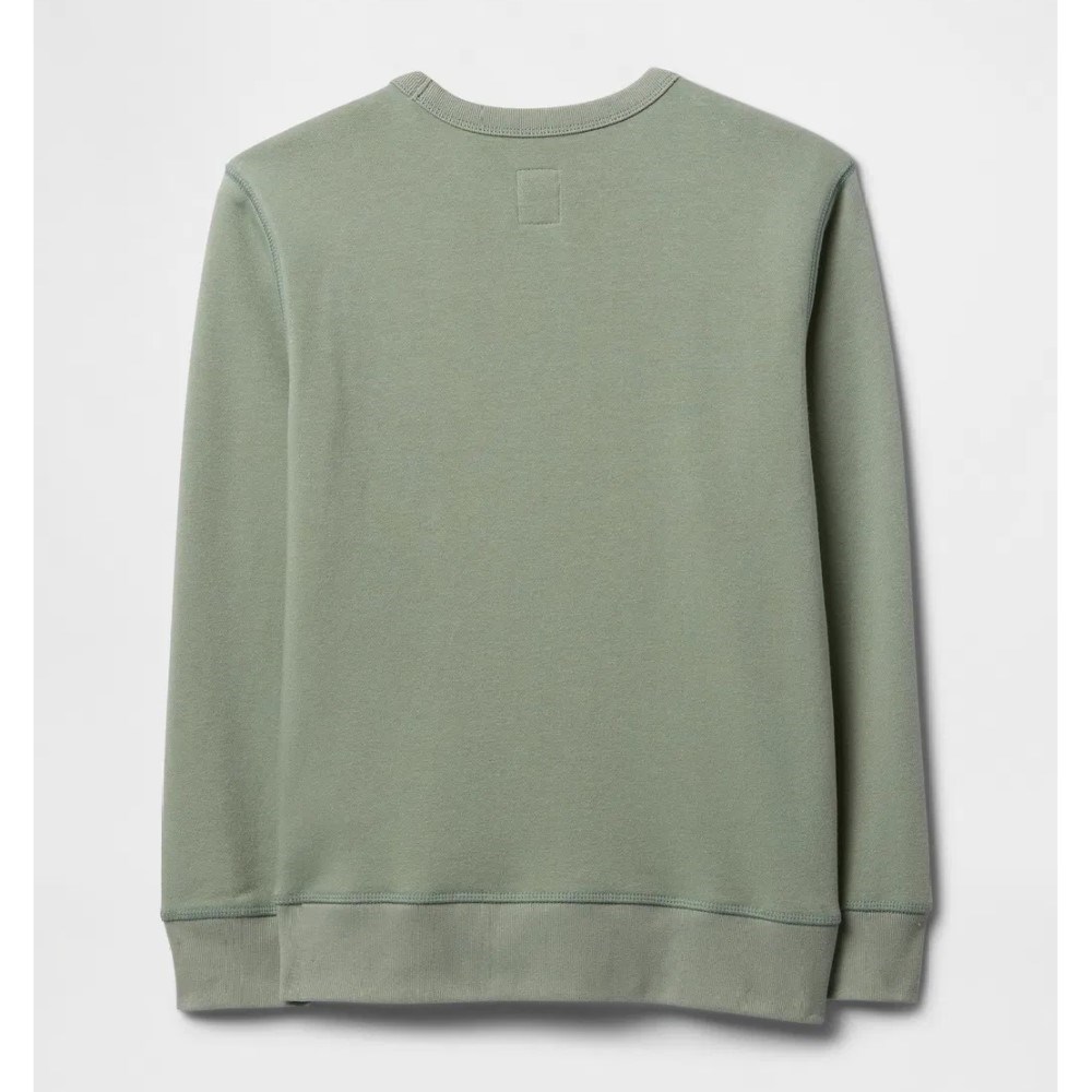 GAP Erkek Çocuk Logolu Sweatshirt Sarı