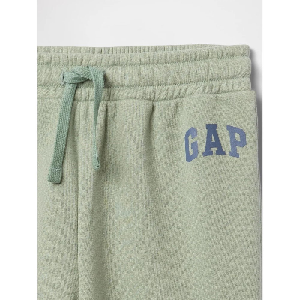 Gap Erkek Çocuk Logo Relaxed Fleece Jogger Eşofman Altı Yeşil