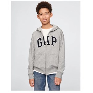 GAP Logolu Erkek Çocuk Relaxed Fermuarlı S-shirt Ceket