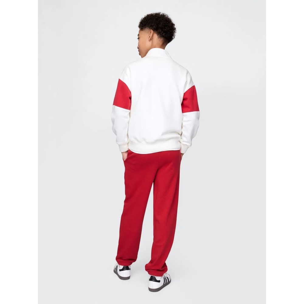GAP Logo Erkek Çocuk Relaxed  Eşofman Altı Kırmızı