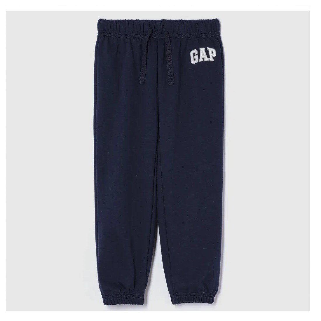 GAP Logo Erkek Bebek Fransız Havlu Kumaş Jogger Eşofman Altı Koyu Mavi