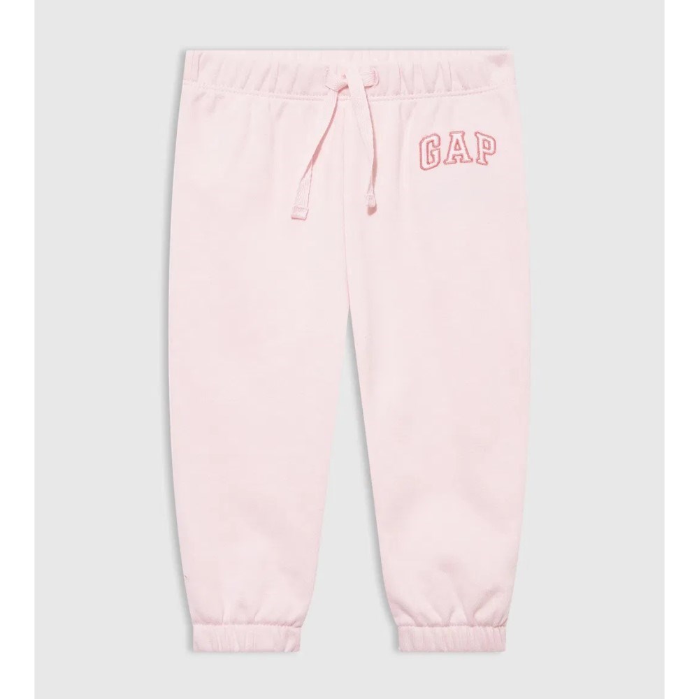 GAP Logo Kız Bebek Pull-On Jogger Eşofman Altı Pembe