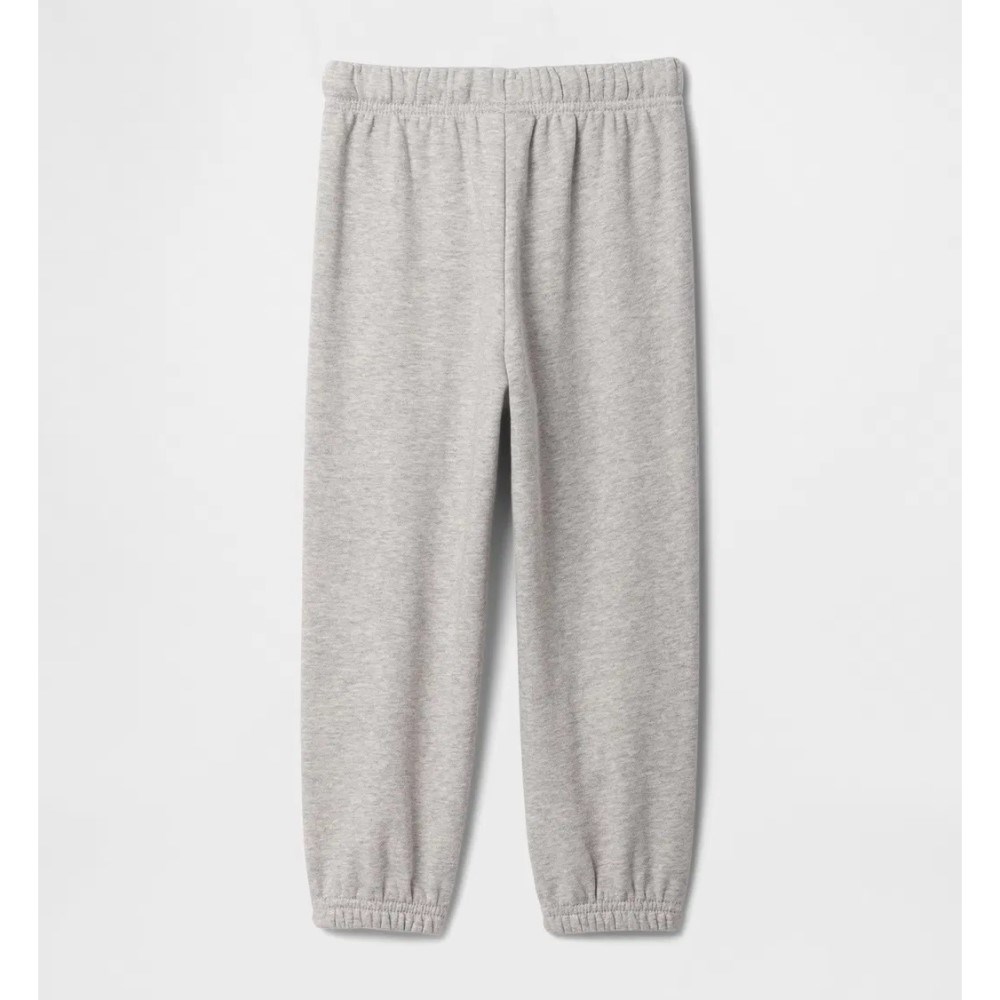 GAP Logo Erkek Bebek Fransız Havlu Kumaş Jogger Eşofman Altı Gri