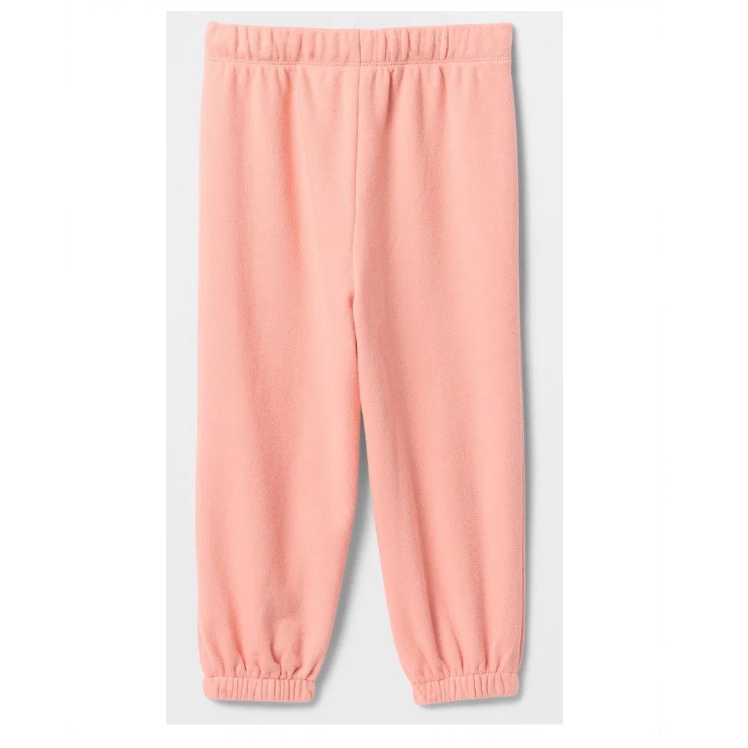 GAP Logo Kız Bebek Pull-On Jogger Eşofman Altı Pembe