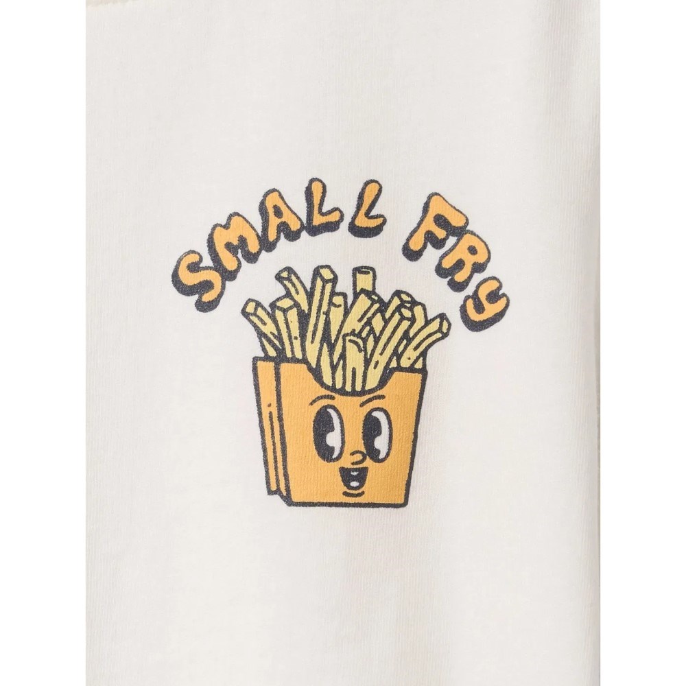 GAP Erkek Bebek Grafikli Kısa Kol T-shirt Beyaz