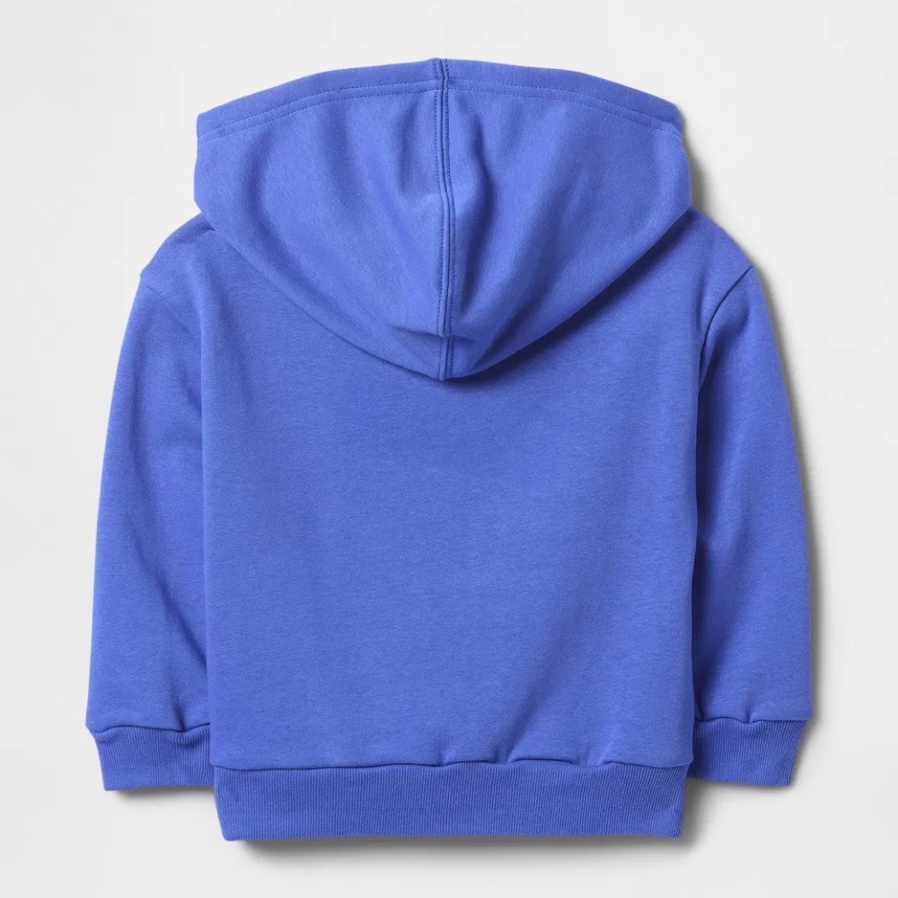 GAP Logolu Erkek Bebek Relaxed Fleece S-Shirt Mavi