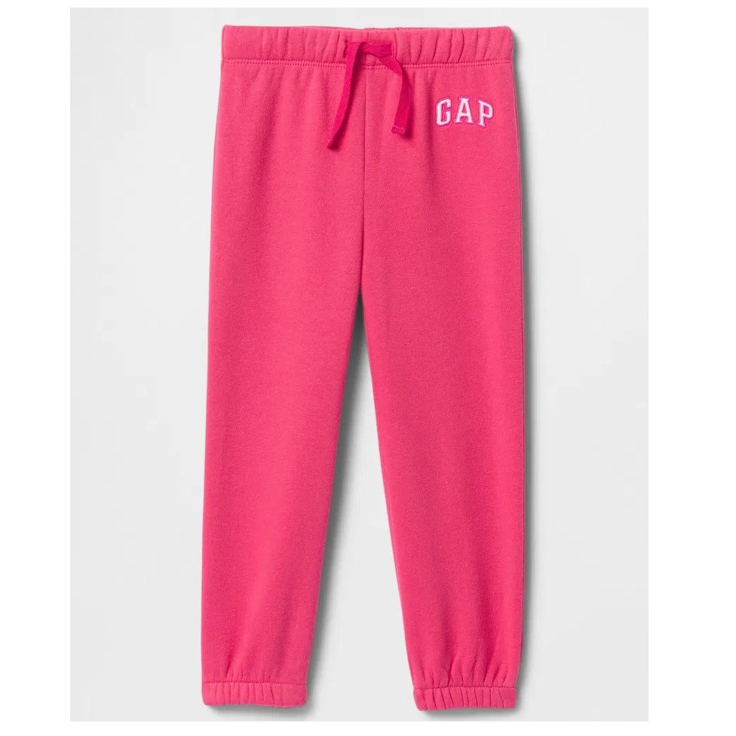 GAP Logo Kız Bebek Pull-On Jogger Eşofman Altı Pembe