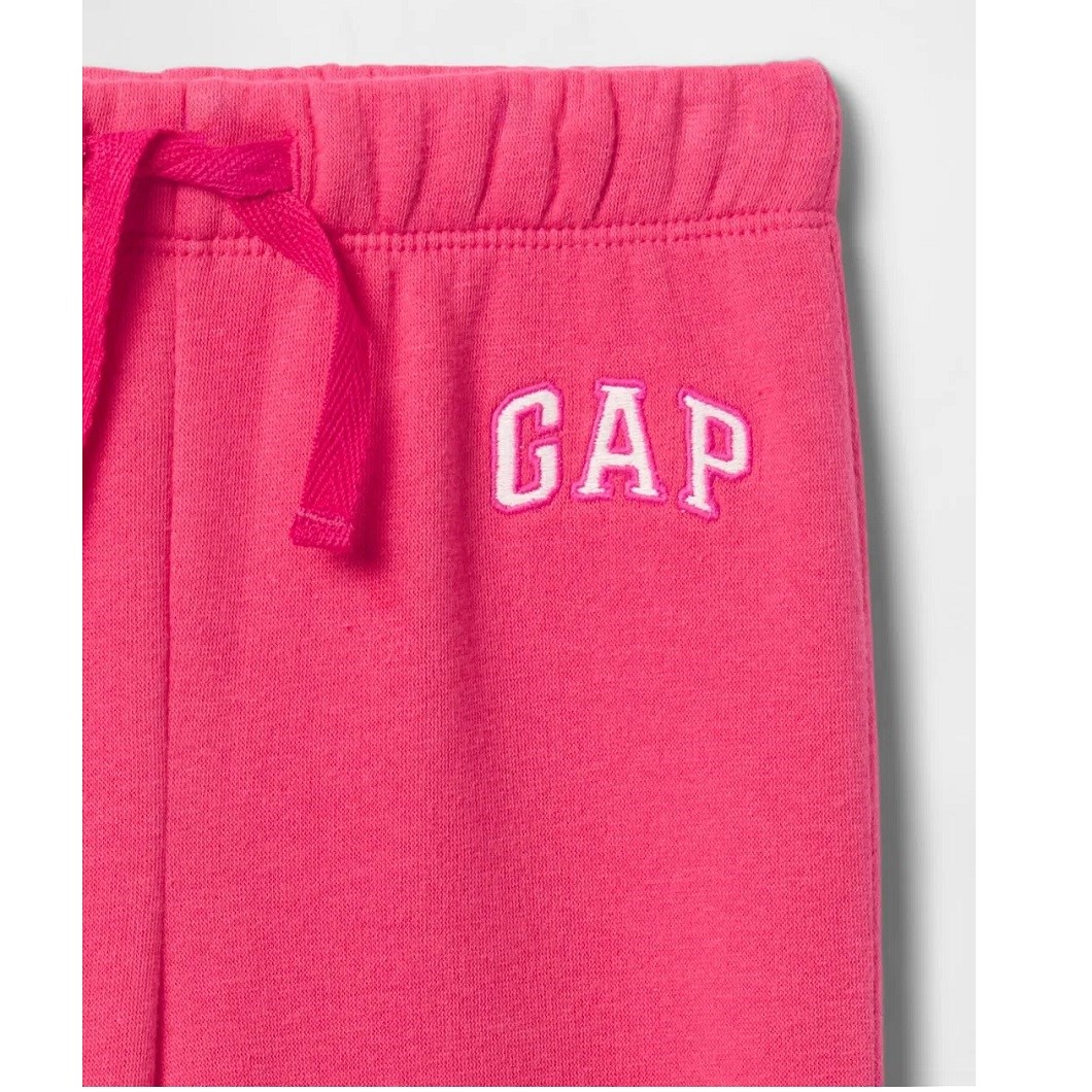 GAP Logo Kız Bebek Pull-On Jogger Eşofman Altı Pembe