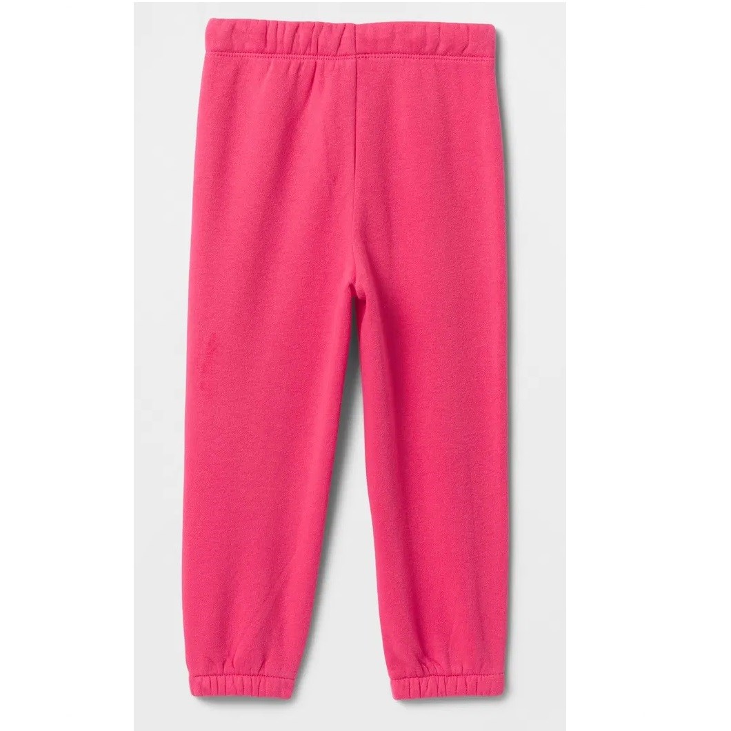 GAP Logo Kız Bebek Pull-On Jogger Eşofman Altı Pembe