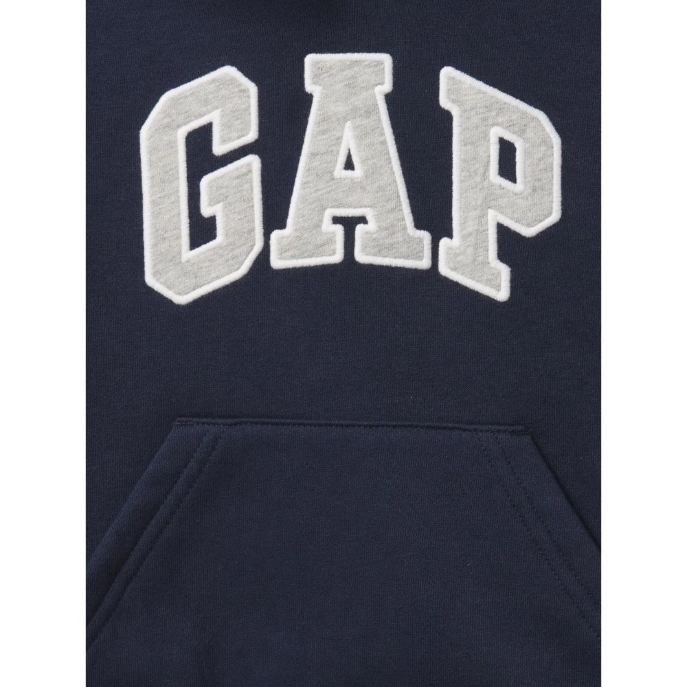 GAP Logolu Erkek Bebek Relaxed Havlu Kumaş S-Shirt Koyu Mavi