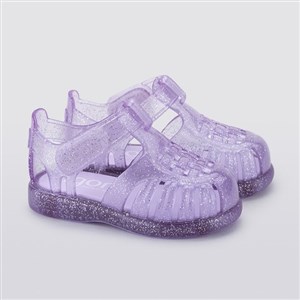 İgor Yazlık Çocuk Sandaleti Tobby Gloss - Lilac Glitter