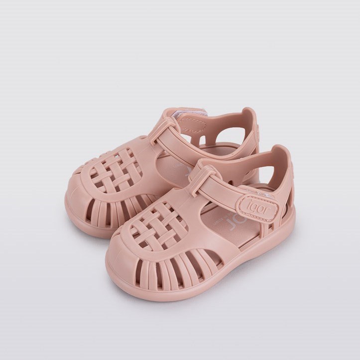 İgor Yazlık Çocuk Sandaleti Tobby Solid - Nude Pembe