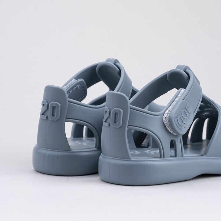 İgor Yazlık Çocuk Sandaleti Tobby Solid - Ocean Mavi