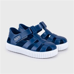 İgor Yazlık Çocuk Sandaleti Nico Marino Navy