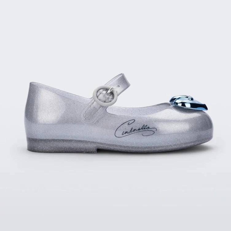Mini Melissa Sweet Love Bebek Sandaleti Disney Prenses Gri
