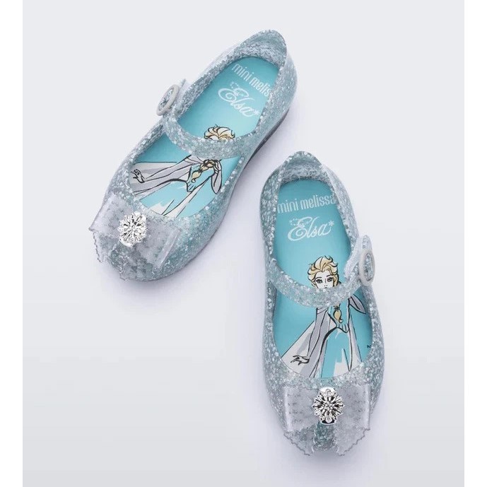 Mini Melissa Sweet Love Bebek Sandaleti Disney Prenses Mavi