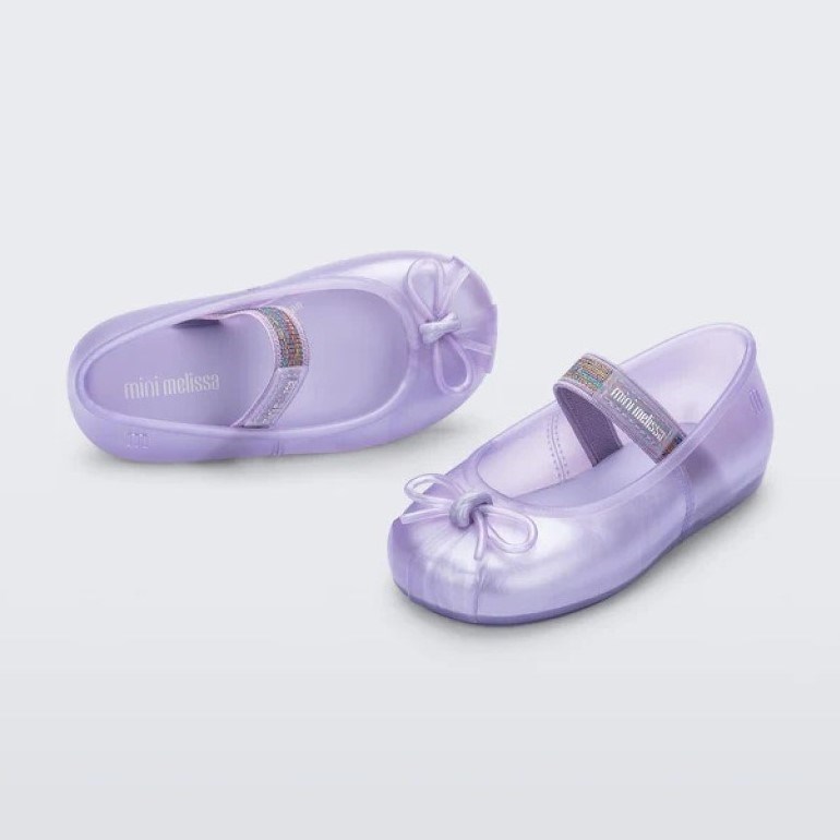 Mini Melissa Sophie Bebek Sandaleti Mor