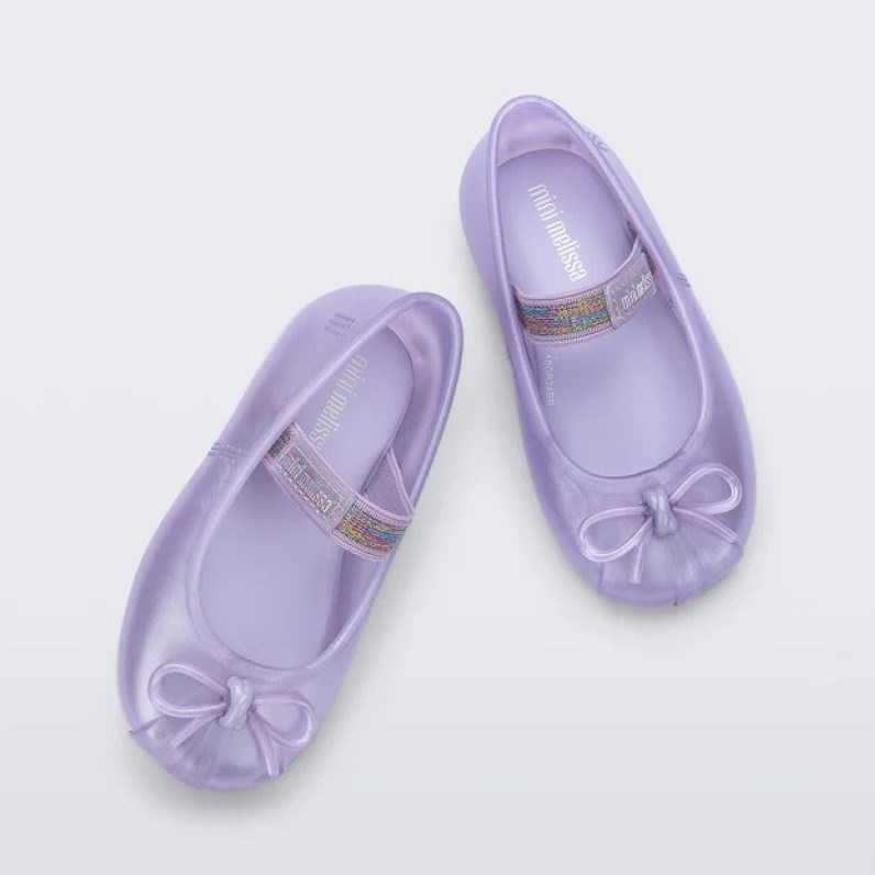 Mini Melissa Sophie Bebek Sandaleti Mor