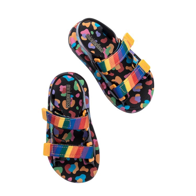 Mini Melissa Mıx Bebek Sandaleti Siyah