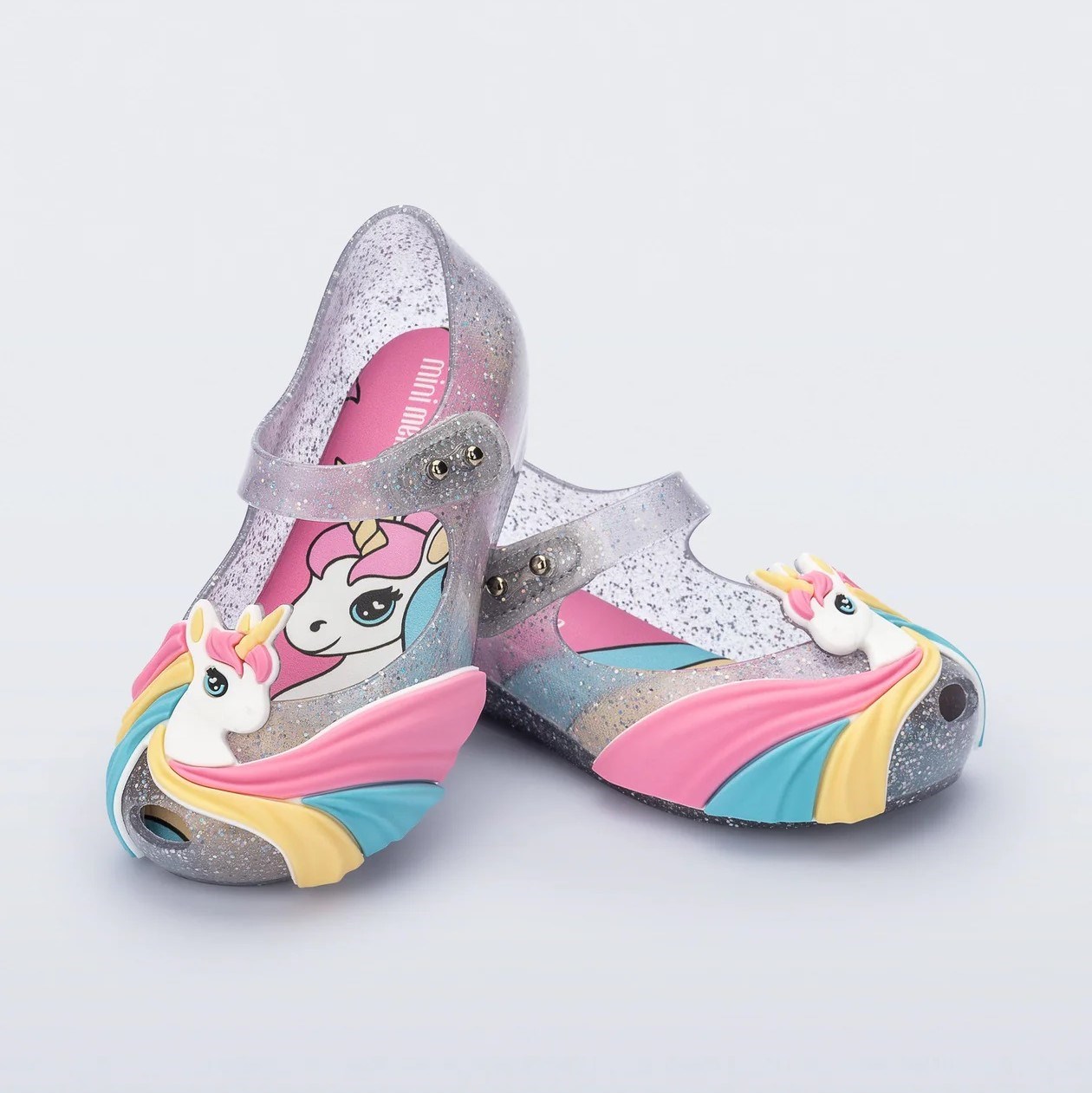 Mini Melissa Ultragirl Uni Bebek Sandaleti Gri