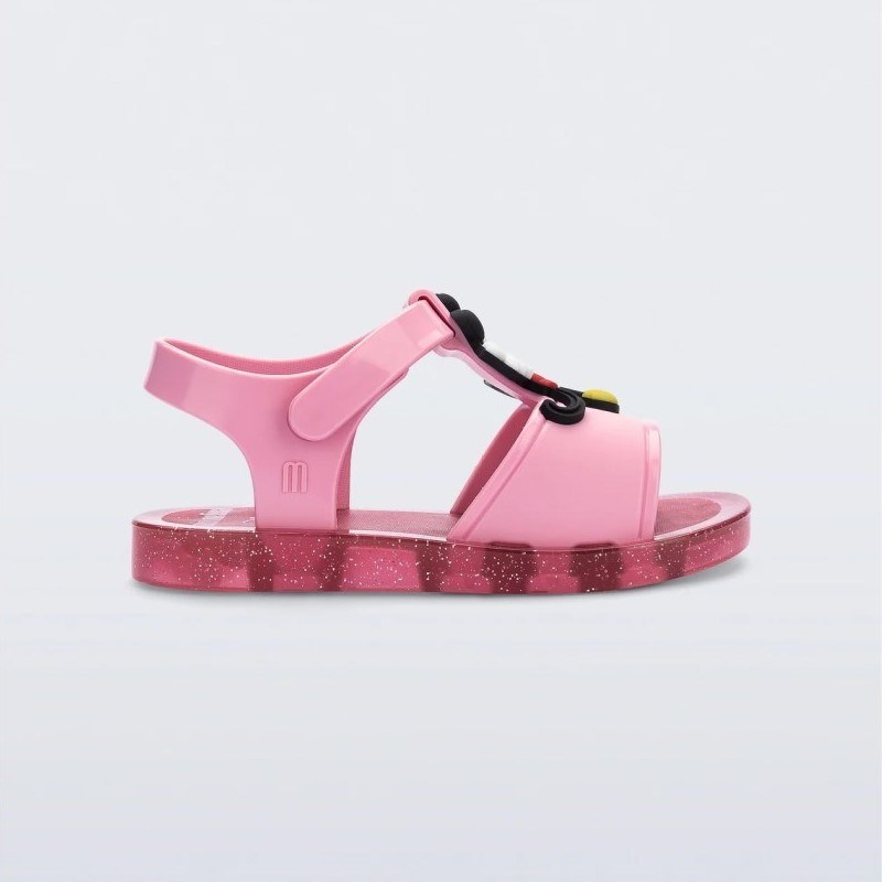Mini Melissa Play Bebek Sandaleti Mickey Minnie Pembe