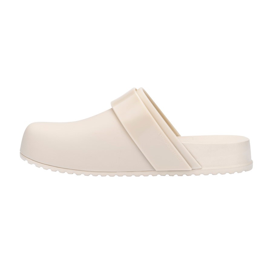 Mini Melissa Cozy Clog Çocuk Terlik Beyaz