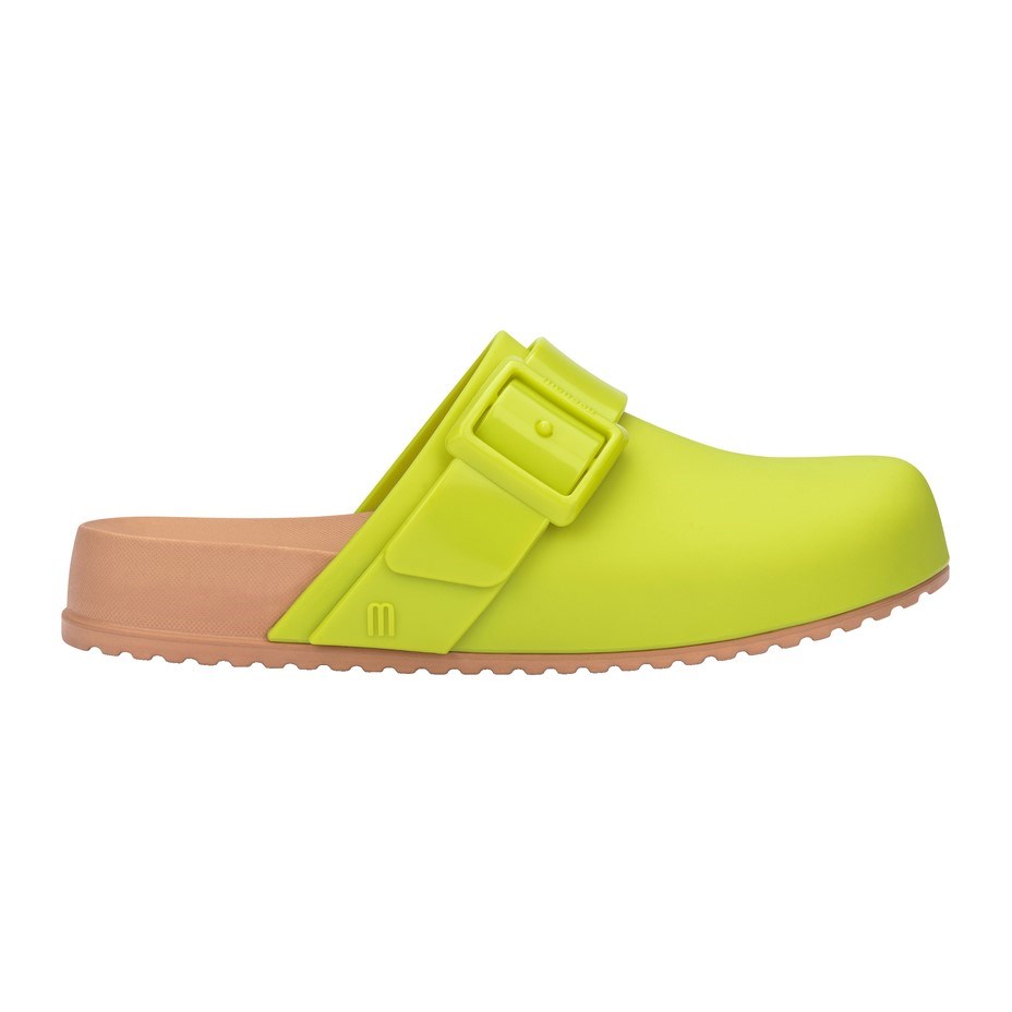 Mini Melissa Cozy Clog Çocuk Terlik Yeşil
