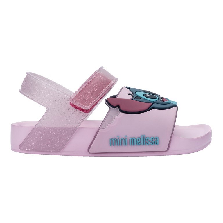 Mini Melissa Flowing Bebek Sandaleti Pembe