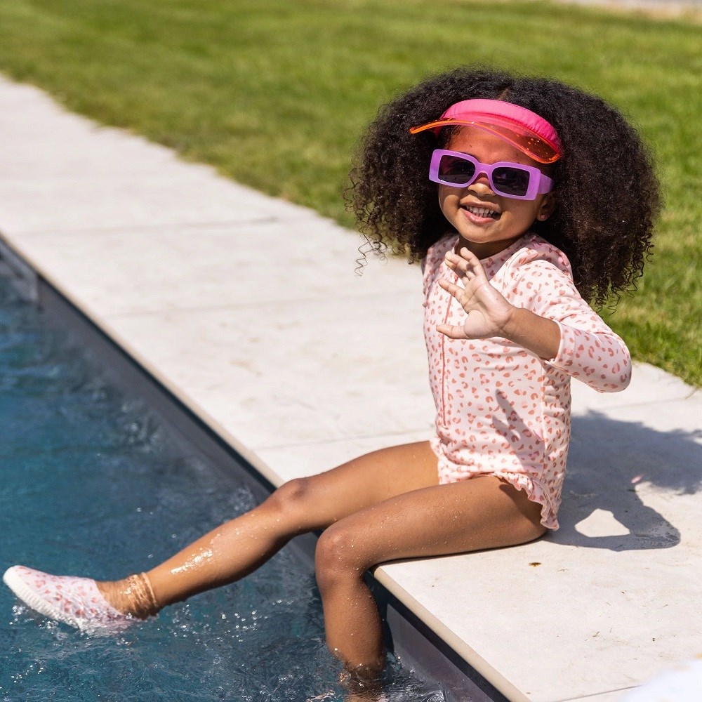 Swim Essentials  Çocuk Kaydırmaz Deniz Havuz Patiği Pembe