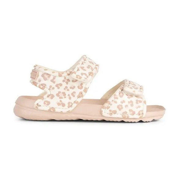Swim Essentials Kız Çocuk Sandalet-  Leopar Beyaz