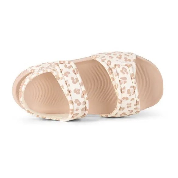 Swim Essentials Kız Çocuk Sandalet-  Leopar Beyaz